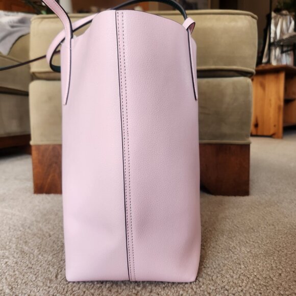 NWT Kate Spade Pineapple Colada Reversible Leather Tote With Matching Wristlet - Picture 9 of 15